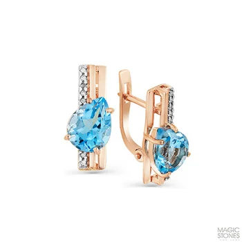 

02-2-766-0401-011 earrings (au 585)