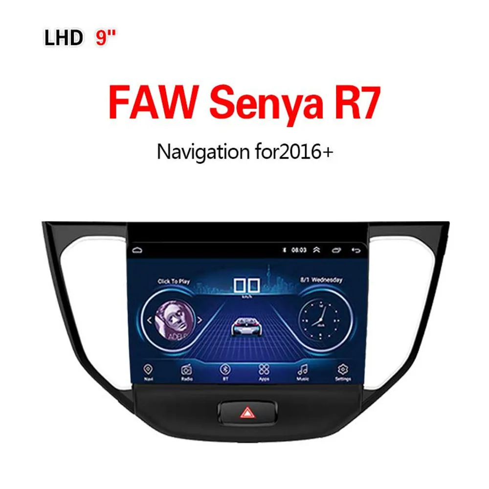 Lionet gps навигация для автомобиля FAW Senya R7+ 9 дюймов LF2001X - Размер экрана, дюймов: WIFI 1G16G