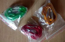 Carabiner Keychain Backpack Lock-Buckle Snap-Clip-Tools Aluminum-Alloy Outdoor Camping-Climbing