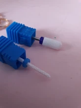 1 pieza de cabezal cerámico para pulidora, eléctrica de uñas artísticas