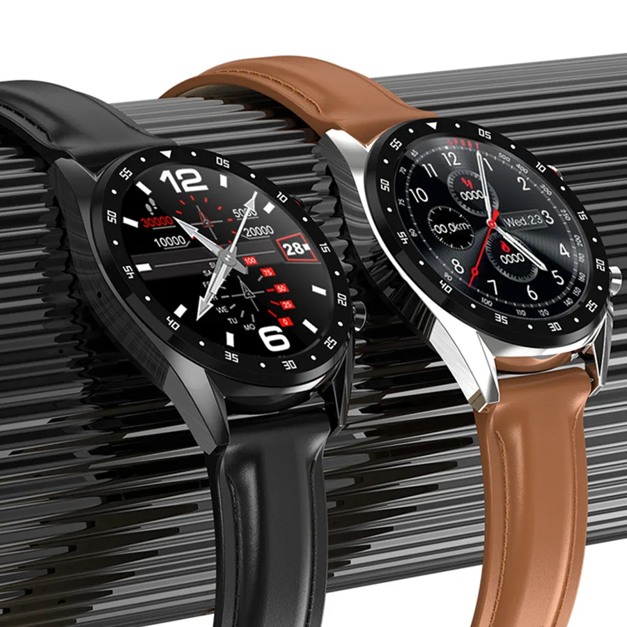 

Accalia L7 smart watch full screen touch ECG heart rate technology wearable device blood pressure monitor smart wristband