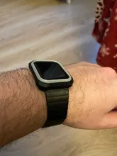 Correa para Apple Watch Series 6, 5, 4, 40MM, 44MM, correa de acero inoxidable para Iwatch 3, 2, 1, 38MM, 42MM, accesorios