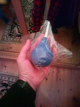 Irrigador de Enema de goma para higiene femenina, jeringa de bombilla de Enema, limpiador Anal y vaginal, para Enema de limpieza Anal