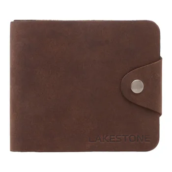 

LAKESTONE purse leather Baltic Brown for men