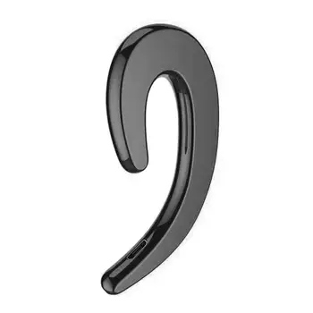 

HBQ-Q25 Single Wireless Headphones Ear-hook Bluetooth Earphones Waterproof Earbuds Sports Gaming Business Headset Earphone Black