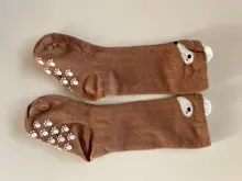 Calcetines antideslizantes de algodón para bebés, calcetín de 0 a 24M, hasta la rodilla, para niños y niñas, 1 par, 2020