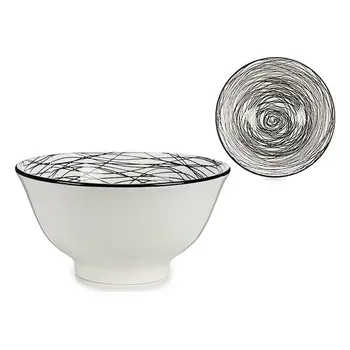 

Bowl Black Porcelain Ø 16 cm