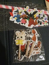 Suministros de fiesta de conejo para niños, vajilla desechable para fiesta de cumpleaños, platos, tazas, decoración para fiesta de niños, regalo