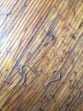 Accesorios de joyería Diy, ganchos para pendientes de tono dorado/plateado/bronce/plateado de 20x18mm