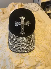 YARBUU Hat Baseball-Cap Rhinestone Cap Sun-Hat Adjustable Women Cotton for The