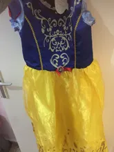 Vestido de Blancanieves para chicas Rapunzel, Bella, Aurora, Sofía, disfraz de princesa, Halloween, fiesta de cumpleaños