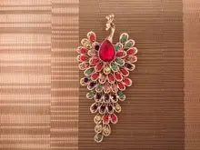 Brooch Pins Gifts Rhinestone Peacock Animal Office Weddings Women Party Baby Big 