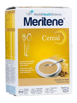 

Meritene cocoa cereal cream 600g easy to prepare and eat