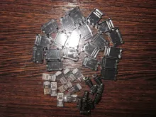 10 pcs/lot Micro USB 5P 30V 1.5A Micro/MINI USB Connectors Plastic Shell Jack Tail Male