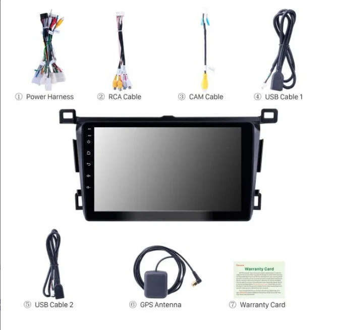Lionet gps навигация для автомобиля Toyota RAV4 2013- 9 дюймов RT1018X