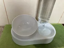 Pet-Bowl Raised-Stand Dog-Feeder Double with Cat 