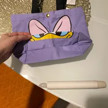 Lindo Disney de tendencia de moda bolsos de Mickey Mouse casual pequeño bolso mickey Minnie Portátil Bolsa de lona esposas bolsa de almuerzo bolsa de caja