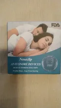 Pinza magnética de silicona para dejar de roncar, bandeja para dormir, dispositivo de protección de Apnea de sueño, dispositivo nocturno con funda