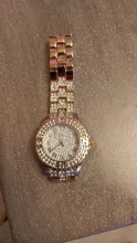 Relojes de oro con diamantes para mujer, pulsera femenina de marca de lujo con diamantes de imitación