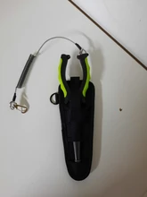 Auges de pesca F03 pescador pesca alicates de 23cm de largo de la nariz de gancho removedor de herramientas de acero inoxidable pinza Cortador de línea tijeras