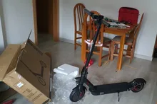 IScooter-patinete eléctrico E9D de 350W, Scooter plegable de 2 ruedas de 8,5 pulgadas, Mini Scooter inteligente para adultos, 30 km/h