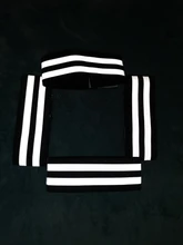 Uds deportes al aire libre reflectante elástico brazalete noche deportes cintas para correr equipos de emergencia advertencia reflectante de seguridad Cyc