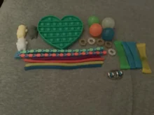 Juguetes antiestrés para adultos y niños, juguete antiestrés, Cuerdas elásticas de malla, alivio de mármol, regalo, alivio sensorial antiestrés, 24 Uds., #20