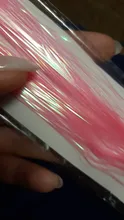 Purpurina de pelo brillante para mujer, extensiones de cabello de seda de arcoíris, Dazzles, Hippie para tocado trenzado, largo de 100cm, 120 hebras/bolsa