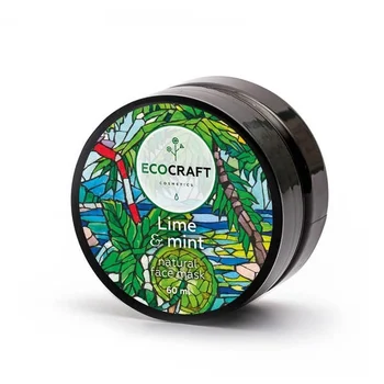 

Ecocraft ice modeling mask for face and décolleté area lime and mint