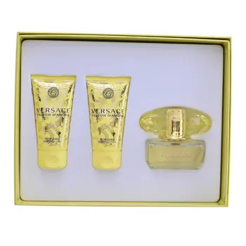 

Versace Yellow Diamond Eau De Toilette Spray 50ml Set 3 pieces 2018