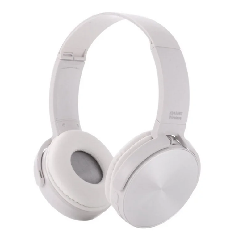 Беспроводные Bluetooth наушники спортивные Bluetooth наушники Hi-Fi стерео игровые музыкальные гарнитуры с микрофоном беспроводные Auriculares Audifonos - Цвет: White