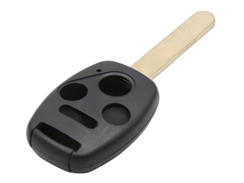 

Remote Key shell 4 buttons with blade HON66 battery on without Transponder chip for Honda