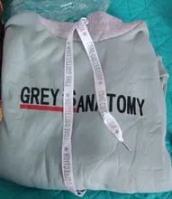 Sudaderas con capucha para mujer, suéter con estampado de letras de Greys, Otoño, juego de sudaderas a la moda, Tops de algodón, 2021
