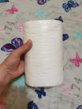 Happyflute-100% biodegradables y de pañales desechables, forros de tela, 1 rollo, Envío Gratis