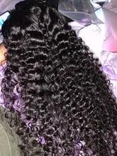 Enlaces de onda profunda pelucas de cabello humano 28 30 pulgadas peluca Frontal de encaje para las mujeres negras agua rizado peluca brasileña cabello humano Pre arrancado