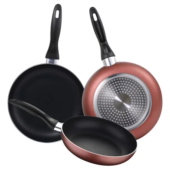 

Set 3's sauce pans aluminum pressing and look copper 15,20 and 24 centimeters RENBERG colleción "Paradise"