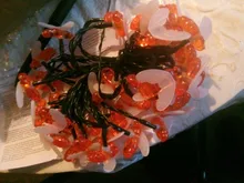 Fairy-Light Fence Led-String Patio Solar-Powered Christmas Honey Outdoor Garden 20leds