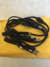 2/3/4/5-male-plug Connector-Cable-Splitter Power-Cord-Adapter Led-Strip Cctv-Security-Camera