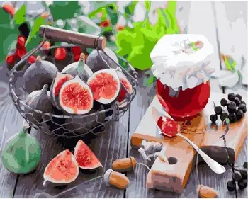 

Painting by numbers GX 28510 Still Life with fig 40*50