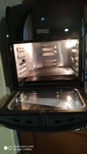 MIUI-freidora de aire eléctrica 5 en 1 para pollo, horno de MI-CYCLONE de 10L/12.7QT, deshidratador Rotisserie LED de gran capacidad，Freidora de aire