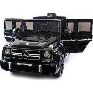 Детский электромобиль Harleybella Mercedes Benz G63 LUXURY 2.4G- Black- HL168-LUX-B