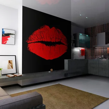 

Wall mural-Sensual lips - 200x154 cm