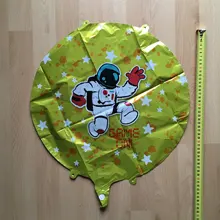 Astronaut Balloon Rocket-Foil Helium Globos Birthday-Party-Decor Outer-Space Galaxy Kids