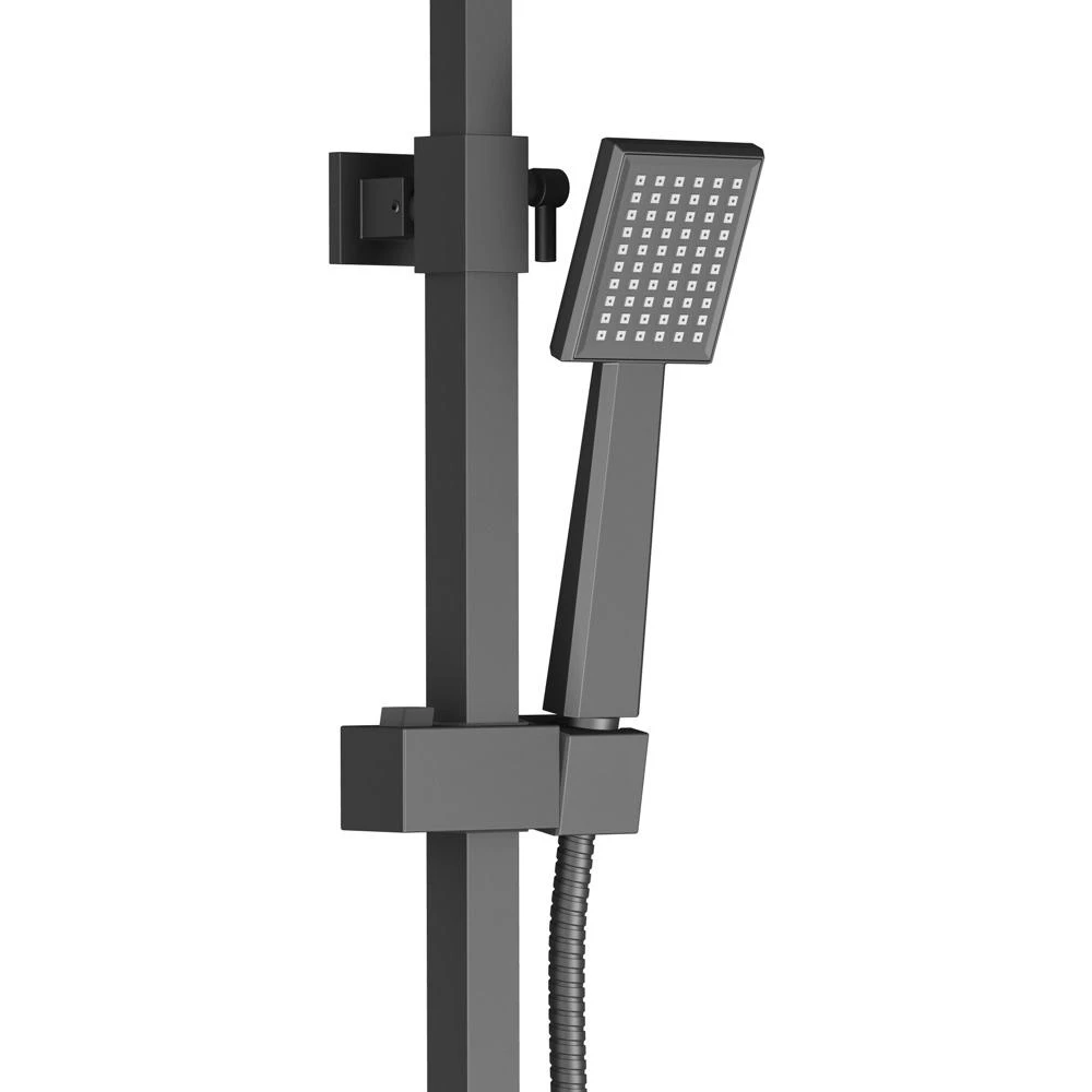 Душевой гарнитур Timo SX-1030/03 (длина шланга 1.5 м; керамический картридж; цвет: черный)
