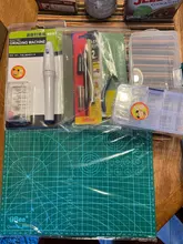 Conjunto de herramientas de construcción modelo Gundam, conjunto de herramientas de pulido, corte, afilado