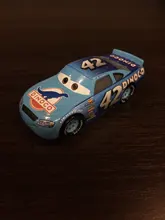 Disney Pixar-Coche de juguete de Cars 2 3 para niños, modelo de Rayo McQueen Mater Jackson Storm Mack tío Truck a escala 1:55, regalos de navidad