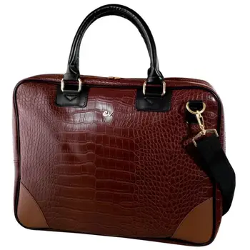 

Briefcase E-VITTA BUSINESS ADVANCE BROWN-for laptops 15.4-16 '/39.1-40.64CM - 2 compartments-Padded and reinforced INTERIOR