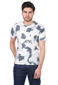 

Mottled Bike Collar Men 'S T-Shirt
