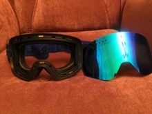 Snowboard Goggles Lens Magnetic Eyewear Double-Layers UV400 Anti-Fog Men for Women 
