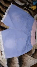 Las niñas Denim Pantalones cortos de los adolescentes de encaje de verano Pantalones cortos para niños ropa de playa de los niños pantalones cortos para niñas adolescentes.